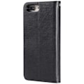 Miniatyrbillede 3 af 5: iPhone 6/6S/7/8 Plus - 2i1 Magnetisk Skal / Pung Etui - Sort Black Sort