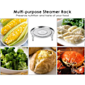 Miniatyrbillede 5 af 5: Dampkoger i rustfrit stål 8,5 tommer 304 dampkoger med aftagelige ben til Instant Pot dampkoger