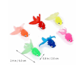 Miniatyrbilde 3 av 3: 15 stk. Kunstig Fisk Levende Gullfisk Akvarium Ornament Dekor (blandet farge)