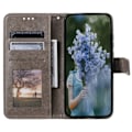 Miniatyrbillede 2 af 5: Samsung Galaxy A35 5G Etui Mandala Læder Grå
