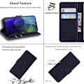 Miniatyrbillede 4 af 5: Sony Xperia 10 V Etui Solid Læder Sort