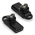 Miniatyrbillede 1 af 5: Garmin Ladeadapter 90 Grader Albue Sort