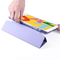 Pikkukuva 5 / 5: iPad 10.2 2019/2020/2021 Kotelo Tri-Fold Kynätelineellä Harmaanlila Liila