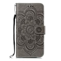 Miniatyrbillede 2 af 5: iPhone 7/8/SE (2020/2022) - Mandala Pung Etui - Grå Grey Grå