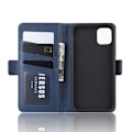 Miniatyrbillede 3 af 5: iPhone 11 - Pung Etui PU-Læder - Mørkeblå DarkBlue Mørkeblå