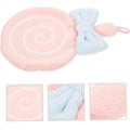 Miniatyrbillede 3 af 5: 5 Stykker Slikkepind Håndklæder Orange Håndklæder Håndtørring Håndklæde Bedårende Køkkenhåndklæder Vaskeklud Dekorer Toddler Fleece Husholdning Pink