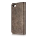 Miniatyrbild 4 av 5: Compatible with iPhone 7/8/SE (2020/2022) MING Magnetic Case/Wallet - Brown