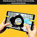 Miniatyrbild 4 av 4: Mobilspelkontroll för Ipad Pubg Trigger Controller L1r1|gamepads