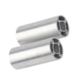 Pikkukuva 3 / 5: 2 kpl 6063 alumiiniseosputki pyöreät suorat työkalut roboteille laakeripesät OD 32mm 6103‑0032‑0072