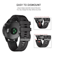 Miniatyrbillede 3 af 5: Tech-Protect Garmin Fenix 5/6/6 Pro/7 Armbånd Smooth Sort
