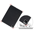 Miniatyrbillede 5 af 5: iPad Air 2025-2020 / Pro 11 Etui Tri-Fold Med Penholder Sort Sort