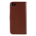 Miniatyrbillede 2 af 5: iPhone 7/8/SE (2020/2022) - Ægte Læder Pung Etui - Brun Brown Brun