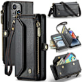 Miniatyrbillede 1 af 5: CASEME iPhone 14 Wallet Case Sort