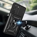 Pikkukuva 4 / 5: Samsung Galaxy S23 Plus Kuori Rengas CamShield Hybrid Musta
