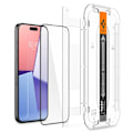 Miniatyrbillede 2 af 5: Spigen iPhone 15 Pro Max 2-PAK GLAS.tR FC \"Ez Fit\" Skærmbeskytter Sort