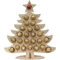 Julekalender, Gaveæske, Træholder til Chokolade, Slik, Julekalender TY