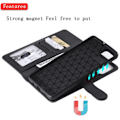 Miniatyrbillede 5 af 5: Samsung Galaxy A71 4g - 2i1 Magnetisk Skal / Pung Etui - Sort Black Sort