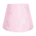 Miniatyrbillede 1 af 3: Lampeskærm Husholdnings Broderi Stof Kunst Lampeskærm Sengelampe Tilbehør Indretning Pink