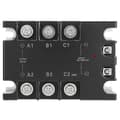 {PL}3-fas 40A AC AC Solid State Relä SSR Ingång 90-250VAC Last 24-480VAC TSR-40AA H