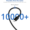 Miniatyrbillede 3 af 5: Oplader til HP bærbar computer 65w 45w Usb C hurtig strømadapter