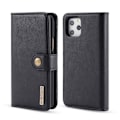 Miniatyrbillede 2 af 5: iPhone 11 Pro Max - DG.MING Pung Etui/Magnetisk Skal - Sort Black Svart
