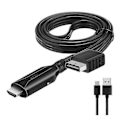 Miniatyrbilde 1 av 5: For PS2 til HDMI-kompatibel Lyd Video Konverter Adapter