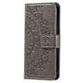 Miniatyrbillede 5 af 5: Samsung Galaxy A35 5G Etui Mandala Læder Grå