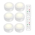 Miniatyrbild 1 av 5: INF LED Spotlight Bundle - 6 Stylish Lights with 2 Convenient Remote Controls