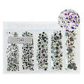 Miniatyrbillede 2 af 3: 3000 stk. AB Rhinestones Hot Fix Krystaller Blandet Størrelse Flatback Rhinestones