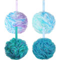 Pikkukuva 1 / 4: Suihkusieni Loofah 75g/KPL Erittäin Suuret Suihkusienet Suihkusieni Suihkuscrunchie Vartalosieni Suihku, 4 kpl setti, Kukkaväri