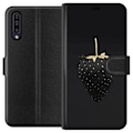 Pikkukuva 1 / 3: Samsung Galaxy A50 Lompakkokotelo Ylellinen Mansikka