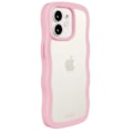 Miniatyrbillede 3 af 4: holdit iPhone 12/12 Pro Cover Wavy Pink Transparent