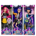 K Pop Demon Hunters Modedockset med Gitarr eller Mikrofon Plast Samlarfigur för Flickor Skrivbordsdekoration Leksak