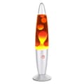 {EN}Orange futuristic lava lamp with switch