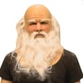 {PL}/#/Gammal silikonmask - Ekologisk tomtemask - Giftfri - Halloween/#/