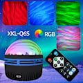 Miniatyrbillede 2 af 5: Nordlys Galaxy projektionslampe Aurora projektor natlampe