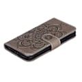 Miniatyrbillede 5 af 5: iPhone 7/8/SE (2020/2022) - Mandala Pung Etui - Grå Grey Grå