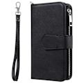 Miniatyrbillede 4 af 5: iPhone 12 / 12 Pro - 2in1 Magnetisk Skal / Pung Etui - Sort Black Sort