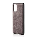 Pikkukuva 5 / 5: Samsung Galaxy S20 - DG.MING Magneetti/Lompakkokotelo - Harmaa Grey Grå