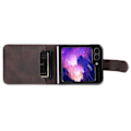 Miniatyrbillede 5 af 5: AZNS Galaxy Z Flip 6 Etui Læder Brun