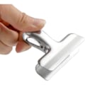 Miniatyrbillede 3 af 4: 10 stk. rustfri stål chipsposeklemmer, 3 størrelser 12 cm    7,7 cm    4 cm kraftig lufttæt forseglingsgreb kaffemadposeklemmer til kontor hjemmebrug