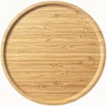 Miniatyrbilde 1 av 5: Serveringsbrett i bambus, rundt trebrett, serveringsbrett i tre, frukt, brød, salattallerken, serveringsbrett for spekemat (25 cm)