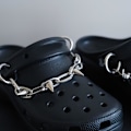 Miniatyrbillede 2 af 3: 3 stk. Skokæder Punk Snørebånds Charms Kæder Sko Charms til Sneakers Støvler