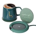 Kaffemugguppvärmare med Touch-knapp och Rostfri Bricka