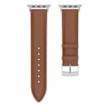 Miniatyrbillede 3 af 5: Ægte Læder Armbånd Apple Watch 41/40/38 mm Brun