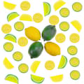 Konstgjorda Citronklyftor Block Set, Simulerings Citronklyfta, Citronblock