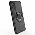 Pikkukuva 5 / 5: Samsung Galaxy S20 FE - Hybridirengaskotelo - Musta Musta Musta