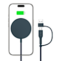 Miniatyrbilde 2 av 5: Tech-Protect 15W MagSafe Trådløs Qi-lader Marineblå
