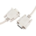 Miniatyrbilde 4 av 5: 1,5m Rs232 Db9 9-pin hann til Vga Video 15-pin hann adapterkabel lysegrå