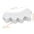 Miniatyrbilde 2 av 5: Gjenbrukbare nettingposer for frukt og grønnsaker - Sett med 12, snøring, polyestermateriale, perfekt for dagligvarehandel, oppbevaring av frukt og grønnsaker.